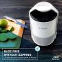 KATCHY Indoor Insect and Flying Bugs Trap Fruit Fly Gnat Mosquito Killer with UV Light Fan Sticky Glue Boards No Zapper White