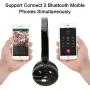 Bluetooth Headphones with Microphone LUXMO Wireless Bluetooth Headset [Noise Cancelling & Listen to Music] with Mic Car Phone Headset for iPhone Android Cellphone Office Call Center Skype Truck Driver