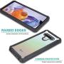 CasemartUSA Phone Case for [LG Stylo 6], [Fuze Series][Black] Shockproof Defender Transparent Protective Bumper Cover for LG Stylo 6 (Cricket, Boost, Sprint, T-Mobile, Metro, Verizon)