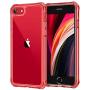 ESR Air Armor Designed for iPhone SE 2020 Case/iPhone 8 Case [Shock-Absorbing] [Scratch-Resistant] [Military Grade Protection] Hard Polycarbonate + Flexible Polymer Frame, for iPhone SE 2020/8, Red