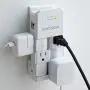ECHOGEAR On-Wall Surge Protector with 6 Pivoting AC Outlets & 1080 Joules of Surge Protection - Low Profile Design Installs Over Existing Outlets to Protect Your Gear ECHOGEAR On-Wall Surge Protector with 6 Pivoting AC Outlets & 1080 Joules of Surge Protection - Low Profile Design Installs Over Existing Outlets to Protect Your Gear