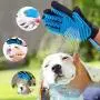 Pet Bathing Tool Pet Grooming Glove Pet Hair Remover for Dog Bath with Long Hose & 3 Adapters Compatible Shower Bath Tub & Outdoor Garden
