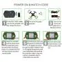 Zuhafa Z2HC Mini Drones with 720P Camera, Foldable Pocket Quadcopter for Kids Gift,Nano RC Drone with Altitude Hold 3D Flips and Headless Mode Easy to Fly for Beginners(Black) Zuhafa Z2HC Mini Drones with 720P Camera, Foldable Pocket Quadcopter for Kids Gift,Nano RC Drone with Altitude Hold 3D Flips and Headless Mode Easy to Fly for Beginners(Black)