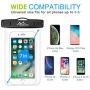 MoKo Waterproof Phone Pouch [3 Pack], Underwater Clear Phone Case Dry Bag with Lanyard Compatible with iPhone 11/11 Pro Max, X/Xs/Xr/Xs Max, 8/7/6 Plus, Samsung S10/S9/S8 Plus, S10e, S20, Note 10/9/8