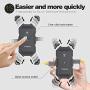 Bicycle & Motorcycle Phone Mount, Aluminum Alloy Bike Phone Holder with 360° Rotation for iPhone 11 Pro Max X XR Xs 7s 8 Plus, Samsung S20 S7/S6/Note10/9/8/4 GPS