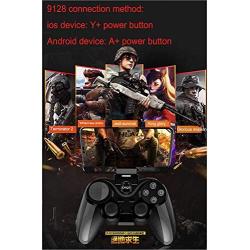 ipega PG-9128 Gamepad Wireless Gamepad Trigger PUBE Controller for iPhone8/11/XR/XS Galaxy S10/S10+S20/S20+ Android/iOS Mobile Smartphone Tablet PC (Android 6.0 or, iOS11.0 Higher System) (Renewed)