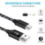 Charging Cube, Car Charger Adapter with 6ft USB Type C Fast Charging Cable Compatible for LG G8X G8 G7 Q7+ ThinQ V60 V50 V40 V35 V30 V20 Stylo 6 5 4, Samsung Galaxy A20 A50 A70 S20 S10+ S9 Note 20 10