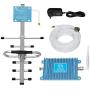 Cell Phone Signal Booster GSM 850MHz Band 5 PCS 1900MHz Band 2 Dual Bands 2G 3G Mobile Signal Repeater Amplifier for Home and Office