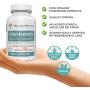 5 Defenders Mushroom Extract Powder Capsules for Immune Support & Digestion (200ct) Chaga, Reishi, Shiitake, Maitake & Turkey Tail Supplement for Stress & Better Mood, Verified Levels of Beta-Glucans