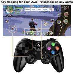 Mobile Gamepad Controller, Megadream Key Mapping Gaming Joysticks Trigger for PUBG/Call of Duty & More Shooting Fighting Racing Game, for 4-6 inch Android Phone Tablet Samsung Galaxy HTC LG