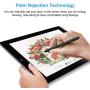 Stylus Pen with Palm Rejection, FOJOJO Active Stylus Compatible with (2018-2020) Apple iPad Pro 11 & 12.9 inch/iPad 7th Gen/iPad 6th Gen/iPad Mini 5th Gen/iPad Air 3rd Gen (Black)