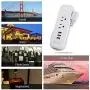Small Power Strip with USB - NTONPOWER 2 Outlets 3 USB Portable Desktop Charging Station with 15 inches Wrapped Short Extension Cord, Travel Power Strip for for Hotel, Cruise, Home and Office - White Small Power Strip with USB - NTONPOWER 2 Outlets 3 USB Portable Desktop Charging Station with 15 inches Wrapped Short Extension Cord, Travel Power Strip for for Hotel, Cruise, Home and Office - White