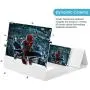 【2020 Update Version】 12 Phone Screen Magnifier with Foldable Magnetic Leather,3D Magnifier Projector Screen for Movie Video and Game Easy Collection and Compatible with Any Smartphones(White) 【2020 Update Version】 12 Phone Screen Magnifier with Foldable Magnetic Leather,3D Magnifier Projector Screen for Movie Video and Game Easy Collection and Compatible with Any Smartphones(White)