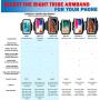 Tribe Water Resistant Cell Phone Armband Case for iPhone 8/7/6/6s or Similar. Adjustable Elastic Band & Key Slot