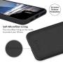 SURPHY Silicone Case Compatible with iPhone 11 Pro Max Case 6.5 inch, Liquid Silicone Full Body Thickening Design Phone Case (with Microfiber Lining) for iPhone 11 Pro Max 6.5 2019, Black