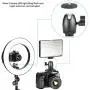 Neewer Cellphone Holder Clip Desktop Tripod Mount with Mini Ball Head Hot Shoe Adapter for 14-inch and 18-inch Ring Light and iPhone, Samsung, Huawei Smartphone Within 1.9-3.9 inches Width Neewer Cellphone Holder Clip Desktop Tripod Mount with Mini Ball Head Hot Shoe Adapter for 14-inch and 18-inch Ring Light and iPhone, Samsung, Huawei Smartphone Within 1.9-3.9 inches Width