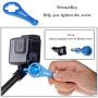 Smatree S2 All-Aluminum Alloy Telescopic Pole Compatible for Gopro Max/GoPro Hero 8/7/6/5/4/3 Plus/3/2/1/Session/DJI OSMO Action Camera (WiFi Remote Controller is Not Included)