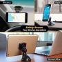 Scosche MWSM2PK-UB MagicMount Universal Magnetic Suction Cup Mount Holder for Mobile Devices, Black (Pack of 2)