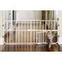 Carlson Pet Products Lil Tuffy Expandable Gate with Small Pet Door Carlson Pet Products Lil Tuffy Expandable Gate with Small Pet Door