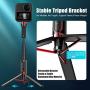 Selfie Stick Tripod, CAFELE All in One Extendable Tripod Stand with Detachable Bluetooth Remote,Lightweight Aluminum Tripod for iPhone 11/XS MAX/X/8/8 Plus, Galaxy S10/S9/S9 Plus, More
