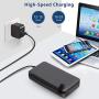 Solar Charger 25000mAh, Hiluckey Portable Power Bank with Dual USB Ports Waterproof Battery Charger for Smartphones and Tablets