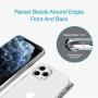 Just Mobile TENC Air 2019 Clear Slim Bumper Case, Shock-Proof Cushion Corners, Hard Shell Soft Frame Composite, Air Gap No Moire, Scratch Proof, iPhone XR, Crystal Clear (PC-561CC)