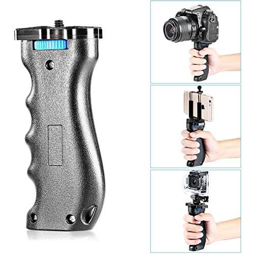 Neewer Camera Handle Grip Handheld Stabilizer with 1/4" Screw for DSLR Camera Such As Canon,Nikon ,Panasonic,Sony,Pentax,iPhone 6s/6/5s/5/4s/4,Samsung Galaxy S6/S5/S4,Gopro Hero 4/3+/3/2/1