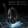 Bluetooth Headset 5.0, Pro 24 Hrs Talktime Noise Cancelling Wireless Headset with Mute Button for Cell Phones Business Office Trucker-M91 Bluetooth Headset 5.0, Pro 24 Hrs Talktime Noise Cancelling Wireless Headset with Mute Button for Cell Phones Business Office Trucker-M91