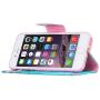 JanCalm for iPhone 8 Wallet Case, iPhone 7 Case, [Card/Cash Slots] [Wrist Strap] PU Leather Wallet Cover Flip Cell Phone Cases for iPhone 7 / iPhone 8 + Crystal Pen (Plum Blossom Pattern)
