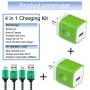 Android Wall Charger Micro Cable Kit,One Port Charging Head Plug Block with 6ft Micro USB Cord Compatible Samsung Galaxy S7 S6 Active J3 J7 J8, HTC, LG K50S K20 K30, Google Nexus 10 7 9, Android Phone