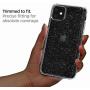 Spigen Liquid Crystal Glitter Designed for Apple iPhone 11 Case (2019) - Crystal Quartz