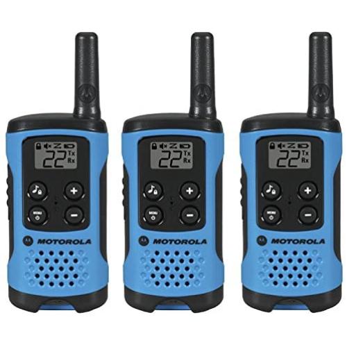 Motorola T100TP Talkabout Radio, 3 Pack