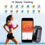 I-SWIM Fitness Tracker with Heart Rate Monitor, Fitness Watch Activity Tracker Smart Watch with Sleep Monitor 14 Sports Mode,Pedometer Watch for Kids Men Women (Color Screen,IP68 Waterproof)