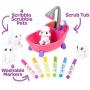 Crayola Scribble Scrubbie Pets Scrub Tub Animal Toy Set, Kids Indoor Activities At Home, Gift Age 3+