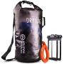 OutdoorMaster Dry Bag -Waterproof Bag Compression Sack with 2 Cell Phone Cases -Kayak Accessories Waterproof Backpack for The Beach, Boating, Fishing, Kayaking, Swimming, Rafting