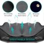 Neck Shoulder Massager Electric Back Massage with Heat Deep Kneading Tissue Massage for Muscles Pain Relief Relax in Car Office and Home