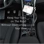 Macally 2 in 1 Phone & Tablet Car Mount for Cup Holder - Adjustable 12” Flexible Gooseneck and 360° Rotating Base - Phone, Tablet, iPad Holder for Car - Fits Devices up to 8” Wide and Most Vehicles