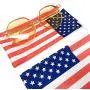 LUFF 4 Pack American Flag Glasses Pouch and Glasses Cloth USA Microfiber Soft Storage Bag LUFF 4 Pack American Flag Glasses Pouch and Glasses Cloth USA Microfiber Soft Storage Bag