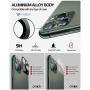 Power Theory iPhone 11 Pro & iPhone 11 Pro Max Camera Lens Protector - Easy Installation [Premium Tempered Glass] [Midnight Green]