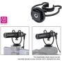 Ultracompact Cell Phone Video Microphone, Camera Video Mic for iPhone, Android Phone, GoPro Hero, DJI Osmo, DSLR, Video Camera on Vlogging/Wedding/Interview/Podcasting/Facebook Live/Run-n-Gun Shoot