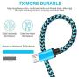 Micro USB Cable Aioneus Fast Android Cord Charger Cable 4Pack [2FT, 3FT, 5FT, 6FT] Cable Charging Cord Charger for Samsung Galaxy S7 S6 S5 J3 J3V J5 J7 J7V Note 5, LG K40 K20, Moto G4 G5, Tablet, PS4