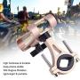 Enrilior Bicycle Aluminium Alloy Mobile Phone Holder Bracket Bike Cycling Accessory(Golden)
