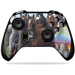 MightySkins Skin Compatible with Microsoft Xbox One X Controller - Horse Stampede | Protective, Durable, and Unique Vinyl Decal wrap Cover | Easy to Apply, Remove, and Change Styles | Made in The USA