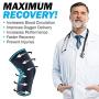 POWERLIX Knee Compression Sleeve Support Brace for Men & Women – Knee Braces for Knee Pain Relief, Working Out, Running, Sports, Strain, Swelling, Injury, Meniscus Tear, Arthritis – Check Sizing Chart