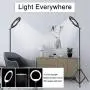 12 Ring Light Kit, LED Beauty Light with 62 Selfie Stand & Cell Phone Mount, Dimmable LED Lamp for Makeup Video Photography Vlogging Blogging Portrait 12 Ring Light Kit, LED Beauty Light with 62 Selfie Stand & Cell Phone Mount, Dimmable LED Lamp for Makeup Video Photography Vlogging Blogging Portrait