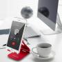 Desktop Cell Phone Holder Foldable, Adjustable Cell Phone Stands Tablet Holder Universal Aluminium Stands for Nintendo Switch iPhone iPad Pro Stand iPad Mini Stands and Holders for Desk - Red
