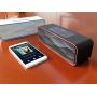 Portable Bluetooth Stereo Speaker, with 2X5W Dual Acoustic Drivers,FM Radio & Handsfree Speakerphone, Slots for Micro SD Card & USB & AUX, for Smart Phone, MP3, iPad, Tablet & More