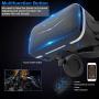 Pansonite Vr Headset with Remote Controller[New Version], 3D Glasses Virtual Reality Headset for VR Games & 3D Movies, Eye Care System for iPhone and Android Smartphones