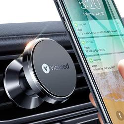 VICSEED Car Phone Mount Magnetic Phone Car Mount Strong Magnet Air Vent Mount 360° Rotation Car Phone Holder Fit for iPhone SE 11 Pro XS Max XR X 8 Plus Samsung Galaxy S20 Note10 S10 S10e & All Phone