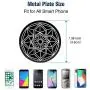 Mount Metal Plate with 3M Adhesive 5 Pack for Magnetic Cell Phone Car Mount, Stylish Universal Metal Disc Replacement Sticker for iPhone GPS Magnet Holder Cradle Stand 5 Round Mount Metal Plate with 3M Adhesive 5 Pack for Magnetic Cell Phone Car Mount, Stylish Universal Metal Disc Replacement Sticker for iPhone GPS Magnet Holder Cradle Stand 5 Round